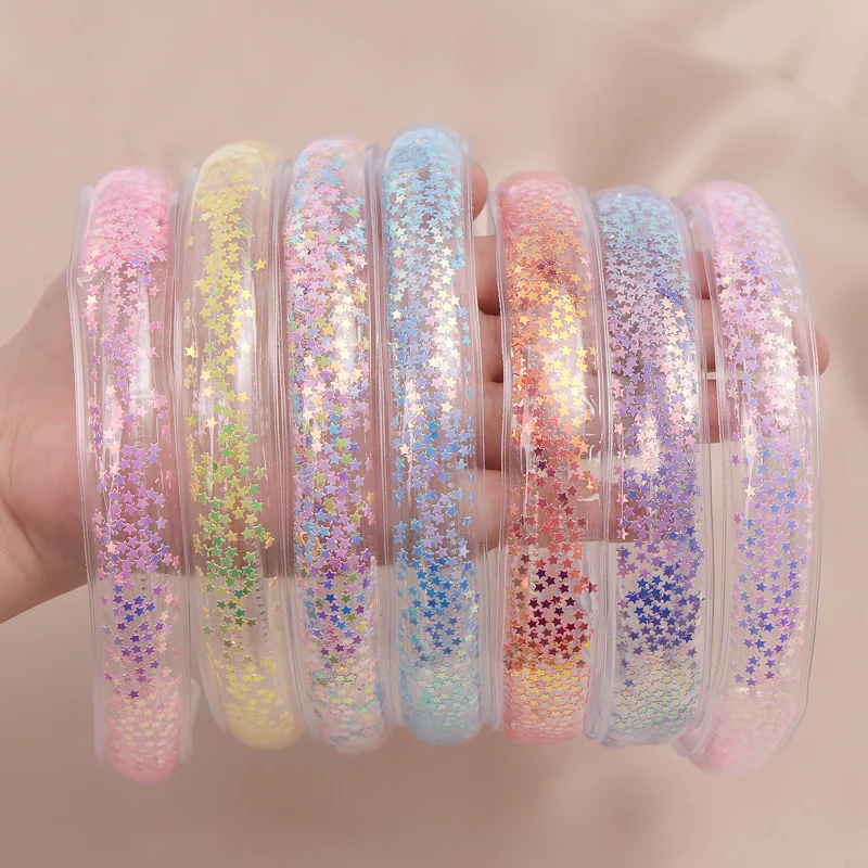 2022 New Cute Selling Sweet Shiny Candy Colors Cartoon Children Princess Hairpin Hairband for Women Girls Accessories Headwear |