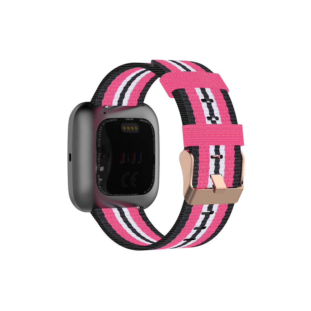 Сменный нейлоновый ремешок для часов для Fitbit Versa2/Versa Lite/Blaze 23 мм, универсальные аксессуары для наручных часов и браслетов