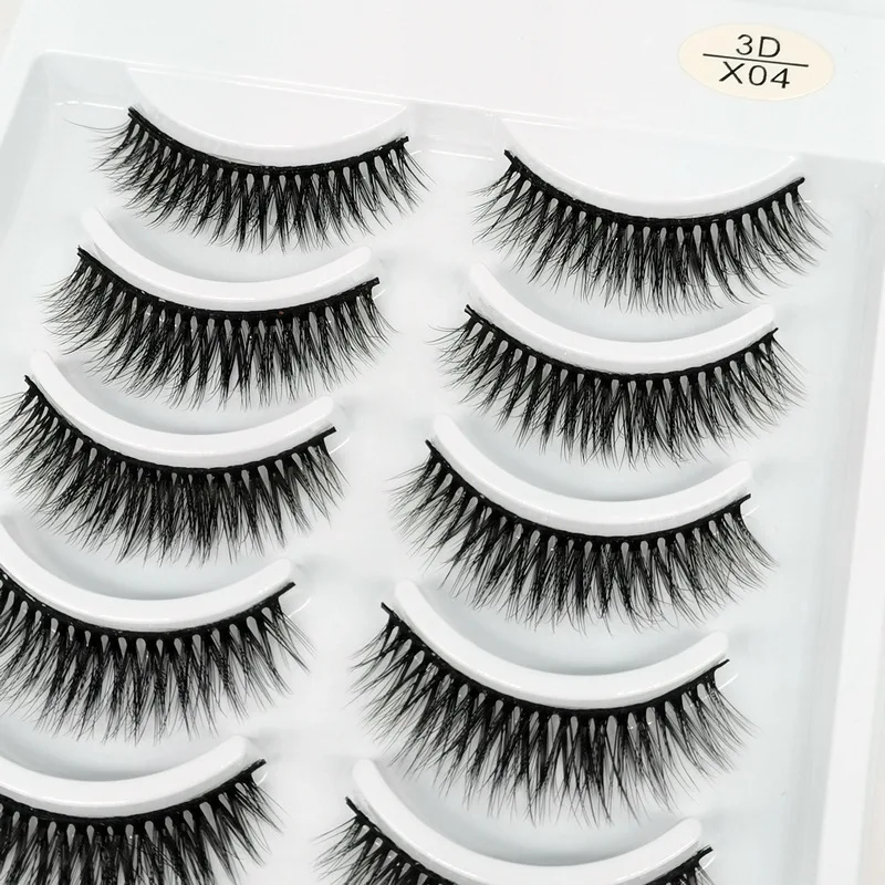 NEW 1/10 pairs Real Mink Eyelashes 3D Natural False Eyelashes 3d Mink Lashes Soft Eyelash Extension Makeup Kit Cilios NEW 1/10 pairs Real Mink Eyelashes 3D Natural False Eyelashes 3d Mink Lashes Soft Eyelash Extension Makeup Kit Cilios