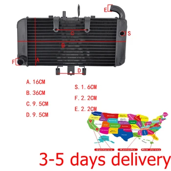 

Motorcycle Engine Radiator Motor Bike Aluminium Replace Parts Cooler For Honda CB400 SUPER FOUR NC39 92-98 CB400SF CB 400