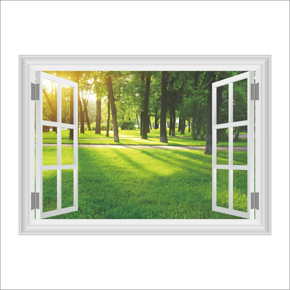 3D Наклейка на стену домашний декор для стен природа Декорации детской комнаты