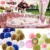 12 шт./компл. Смешанная Бумага Pom Poms Бумага Сотовый Шар Висит Бумажный Фонарь Свадебный День Рождения Декор DIY Детские Шоу Праздничные принадлежности