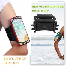 MP-8122 Универсальный спортивный браслет для бега вращающийся браслет на запястье для 4-6 дюймового телефона спортивный комфорт вращающийся кронштейн на 180 градусов