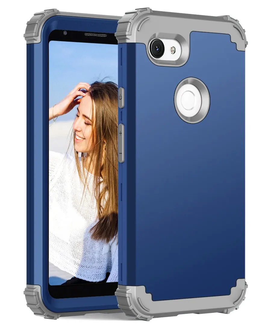 Heavy Duty Shockproof Armor Case for Pixel 3A XL - Ultimate Protection and Durability