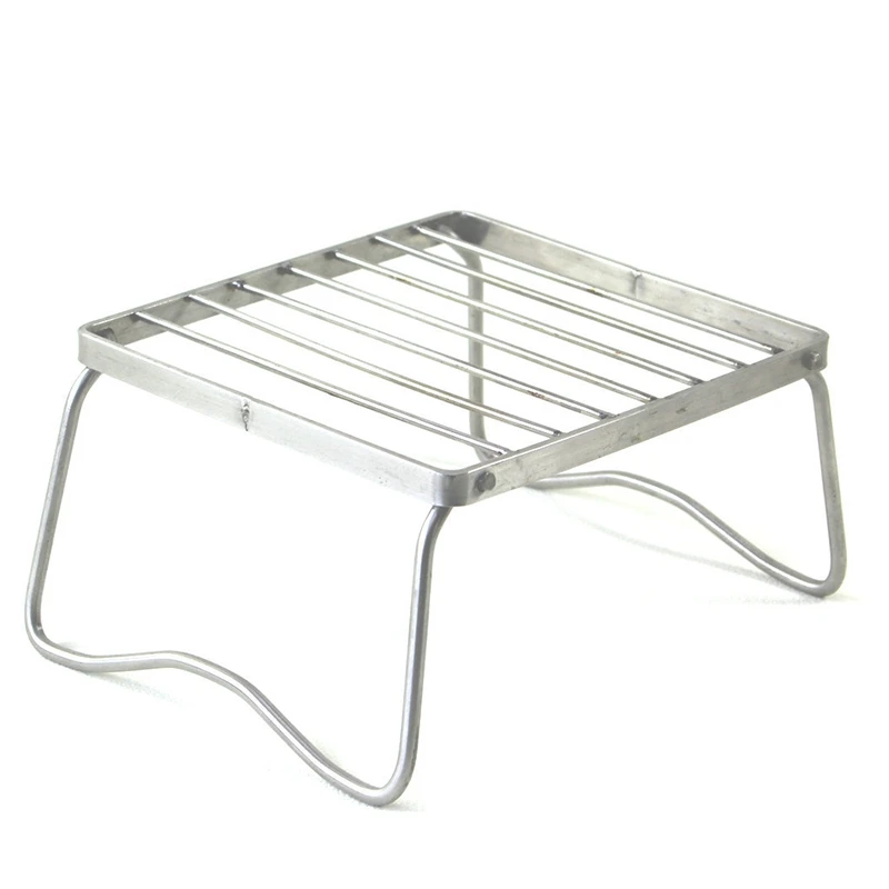 

Outdoor Mini BBQ Grill Portable Stainless Steel Folding Pocket Barbacue Tools Kitchen Accessories for Outdoor Camping Grill Cook