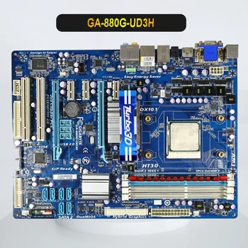 Zócalo AM3 para AMD Gigabyte, placa base de GA-880G-UD3H, 880G, DDR3, 880G, UD3H, tablero de sistema de escritorio, gráficos integrados, HDMI