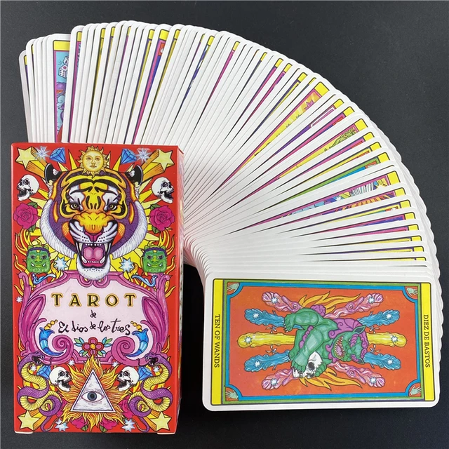 Novo tarot dos mil e uma noites cartas por lo scarabeo jogos de cartas  oracle cartas baralho jogos de mesa destino jogando cartas - AliExpress