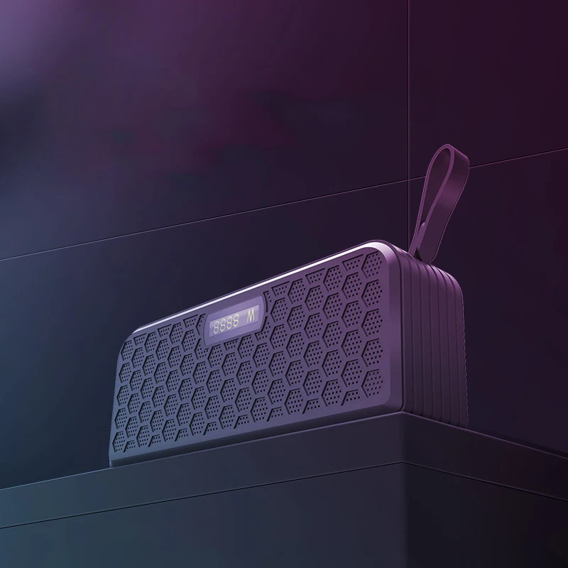 Bluetooth Speaker Portable Wireless Loudspeakers Outdoor Soundbar Subwoofer Support Tf Card Fm