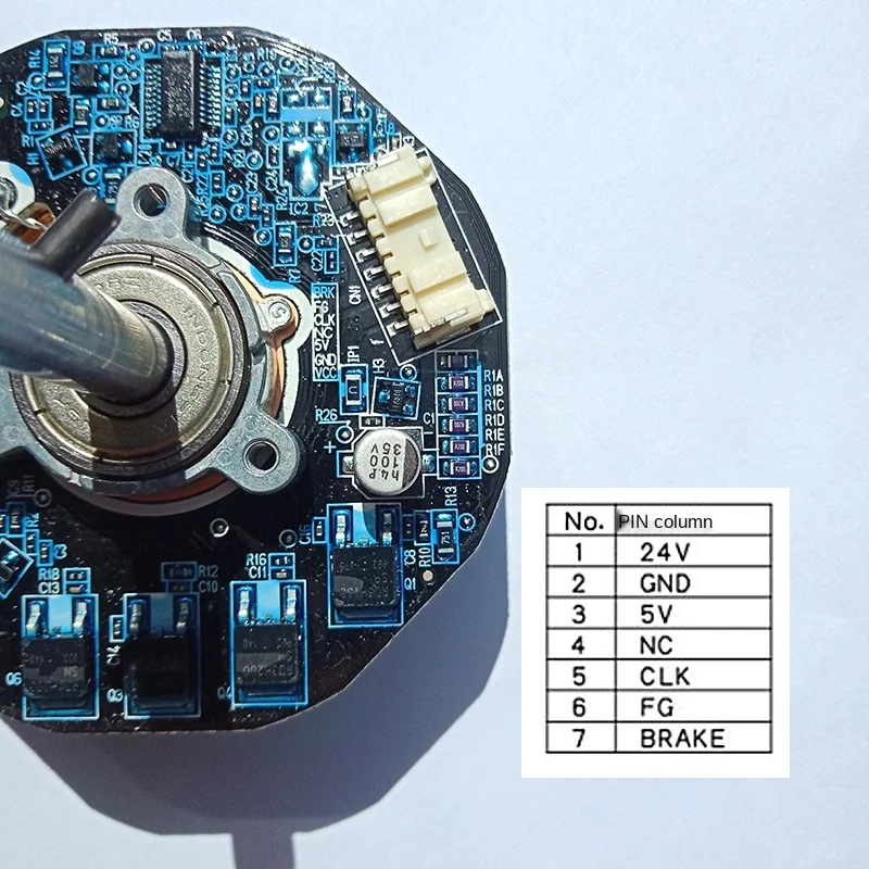Motor exterior 48f704m460 do rotor do motor