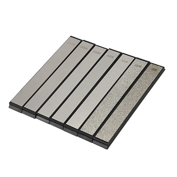 

80-200 Grain Diamond Sharpening Angle Grindstone Sharpening Professional Sharpener Tool Bar 7 Pack