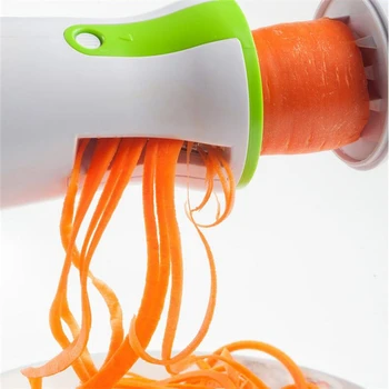 

Vegetable Spiralizer Fruit Grater Spiral Slicer Cutter Spiralizer for Carrot Cucumber Courgette Kitchen tools gadget