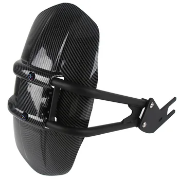 

Carbon Fiber Color For Yamaha MT-07 MT07 KAWASAKI Z900 Mudguard Rear Wheel Fender Hugger Splash Mud Dust Guard Shield Protector