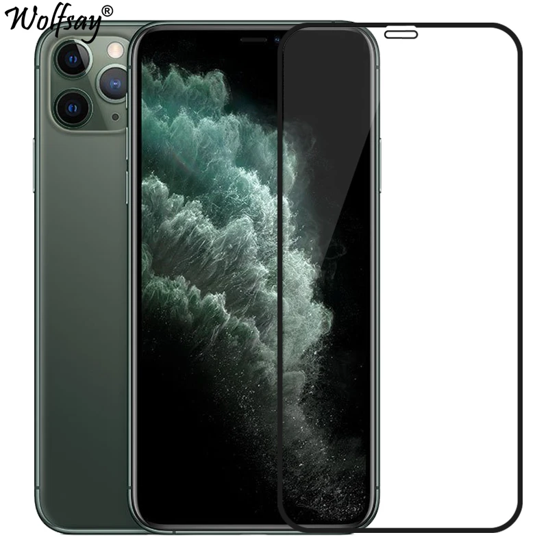 

Full Cover Tempered Glass For iphone 11 Pro Max Screen Protector For iphone 11 Pro Max Whole Glue Glass For iphone 11 Pro Glass
