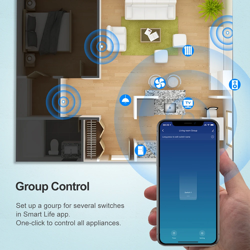 Рисунок 6 - Zigbee3.0 Tuya мини смарт-переключатель