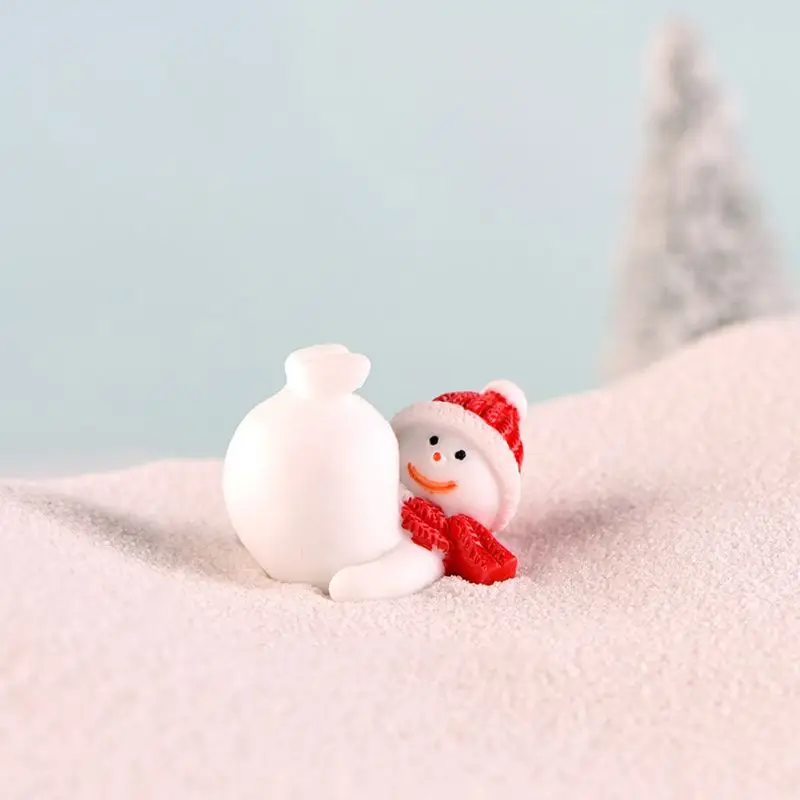 

5 Aquarium Ornament Santa Christmas Elk Snowman Fish Tank Decoration Landscapin Y1QB