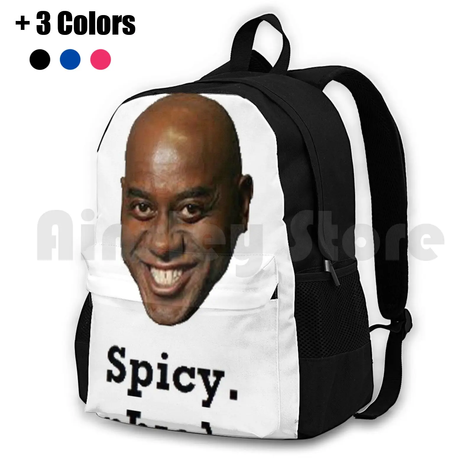 

Ainsley Harriott пряный наружный походный рюкзак для верховой езды альпинизма спортивная сумка Ainsley Harriot пищевая Пряная мяса забавная улыбка