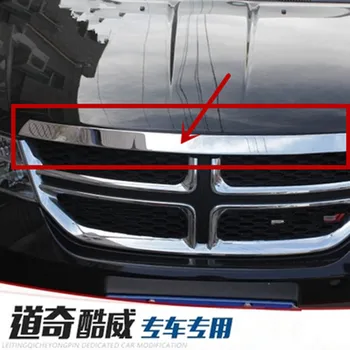 

Car styling fit for Dodge Journey/Jcuv 2010-2015 Auto parts Stainless steel front cover, engine hood, trim strip