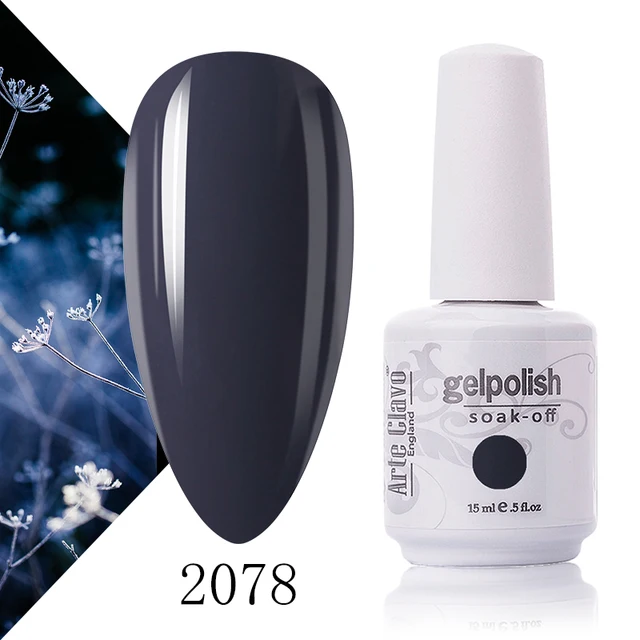 Arte Clavo 131 Colors Gel Polish Nail Gel Varnish Paint Semi Permanent Nails Art Gel Nail Polish For Manicure Top Coat Base Coat 2078