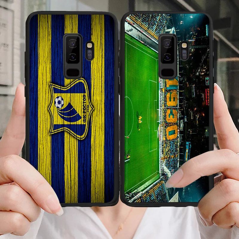 Чехол для телефона Shomurodov чехол Samsung Galaxy S10 S8 S9 Edge DIY черный мягкий TPU Rostov FC A9 C10 C9 J7 Max