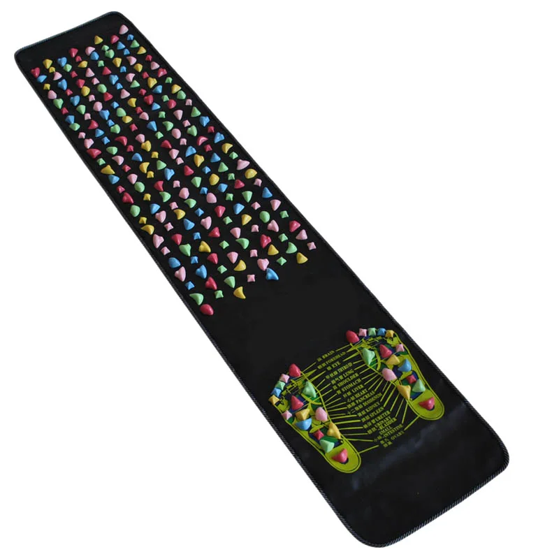 

Finger Pressure Board Foot Massage Pad Home Fitness Equipment Super Pain Version Acupoint Silicone Foot Pad for Walking Blanket