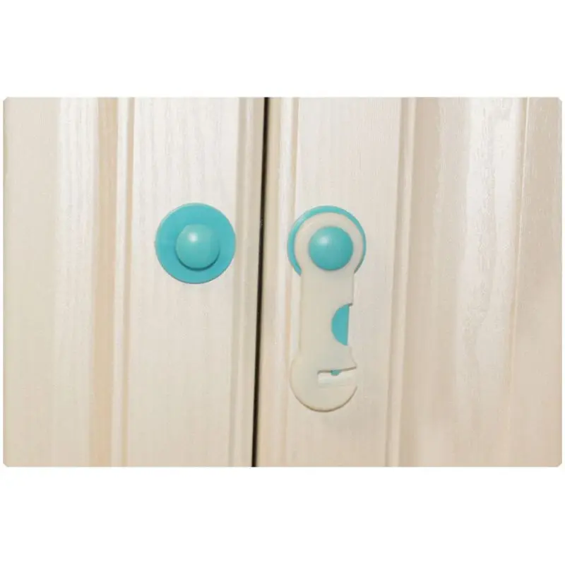 Plastic Cabinet Lock Door Locks Child Safety Baby Protection From Children Safe Locks for Refrigerators Security Drawer Latches