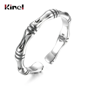 

Kinel 2020 HOT SALE Ring Real 100% 925 Sterling Silver Stackable Finger Ring Fine Jewelry