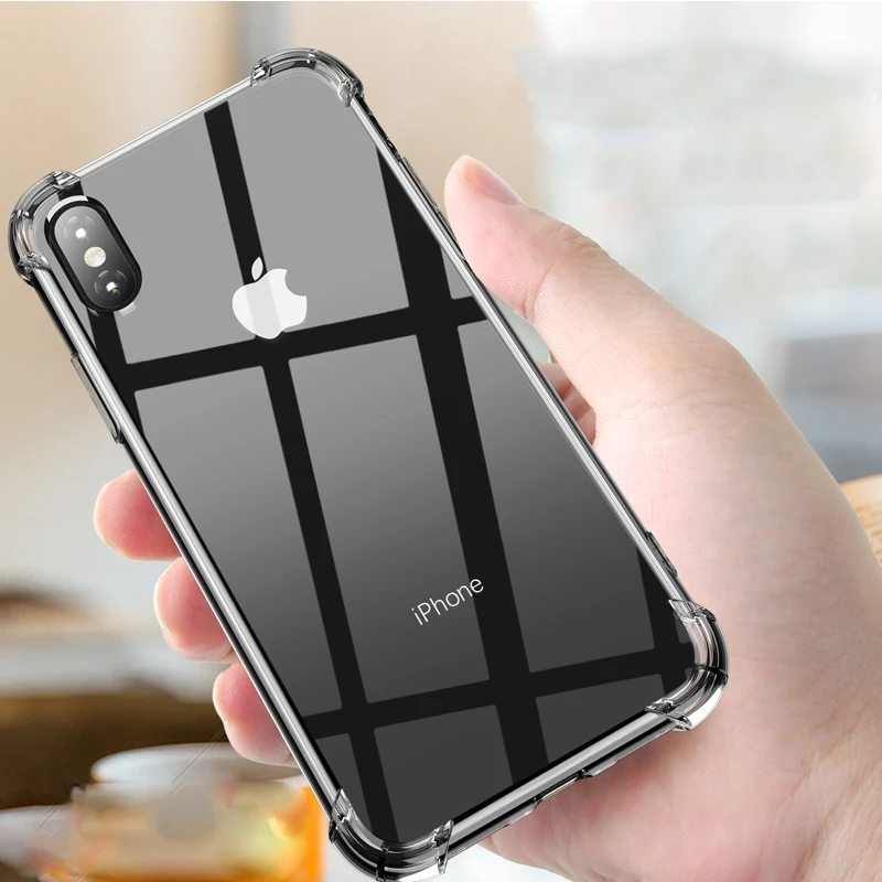 Силиконовый чехол для iphone 7 8 6 S Plus 5 SE 2020 12 11 Pro XS Max X 10 XR противоударный ультратонкий