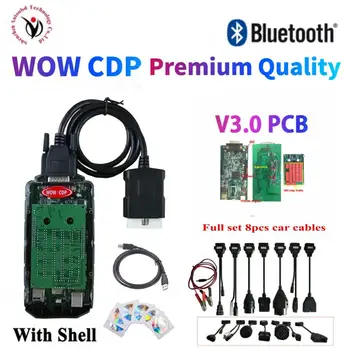 

WOW CDP with Bluetooth Original shell V5.0012/2017.R1 New Vci V3.0 for delphis vd ds150e cdp obd obd2 scanner diagnostic tool