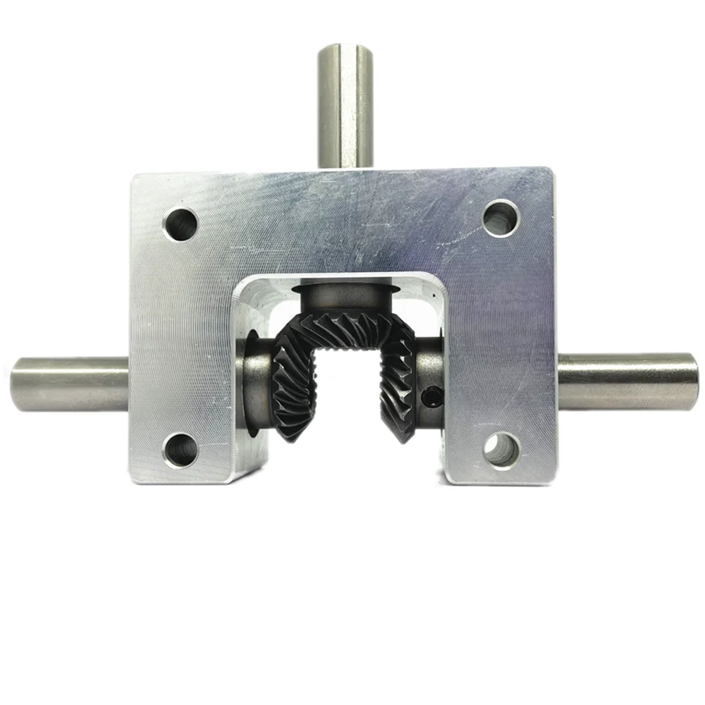 Differential Assembly Gearbox 90 Degree 1:1 Spiral bevel gear (6/8/10mm Coaxial) Small Corner Device | Обустройство дома