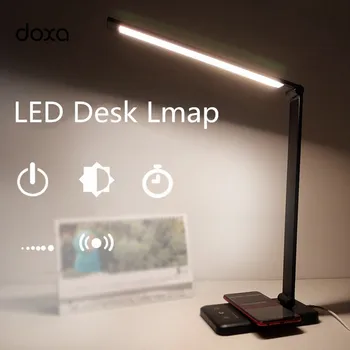 

LED Desk Lamp Creative Eye Protection Table Lights Wireless Charging Of Mobile Phone GY174 Novelty Multi-Function LED Desk Lamp