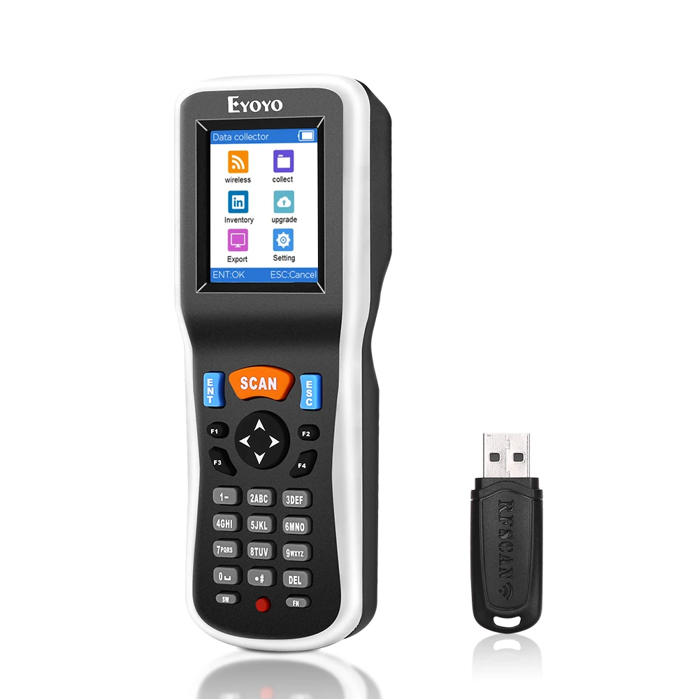 

Eyoyo PDT6000 1D wireless barcode scanner for Taking Stock Barcode Reader warehouse data collector Inventory terminal inventario