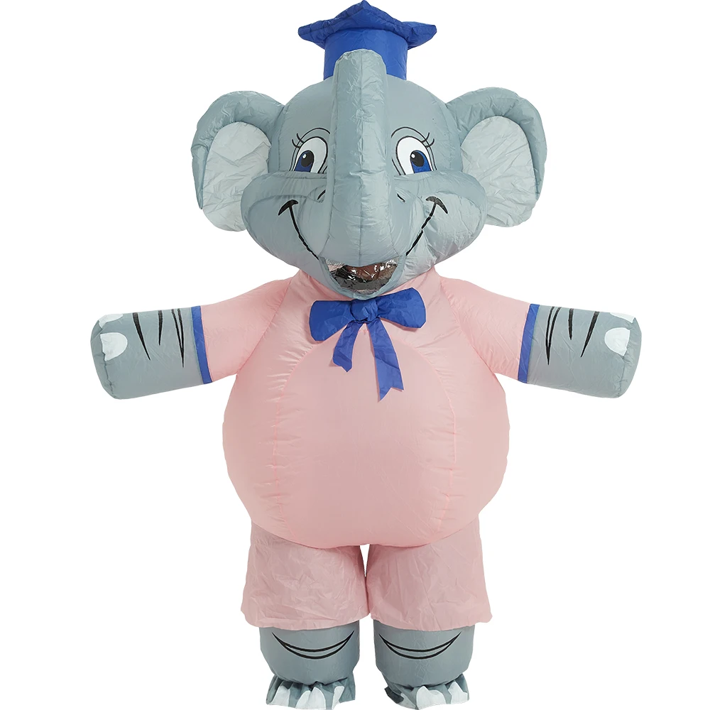 

Inflatable Costume Full Body Elephant Air Blow up Costumes Funny Party Halloween Costume for Adult