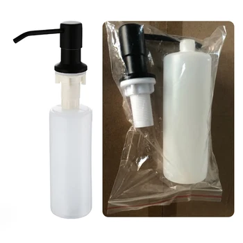 

300ML Capacity Quality Stainless Steel Pump Head Soap Dispenser Kitchen Sink Soap Dispenser Applicable To Sink With 25-36mm Hole