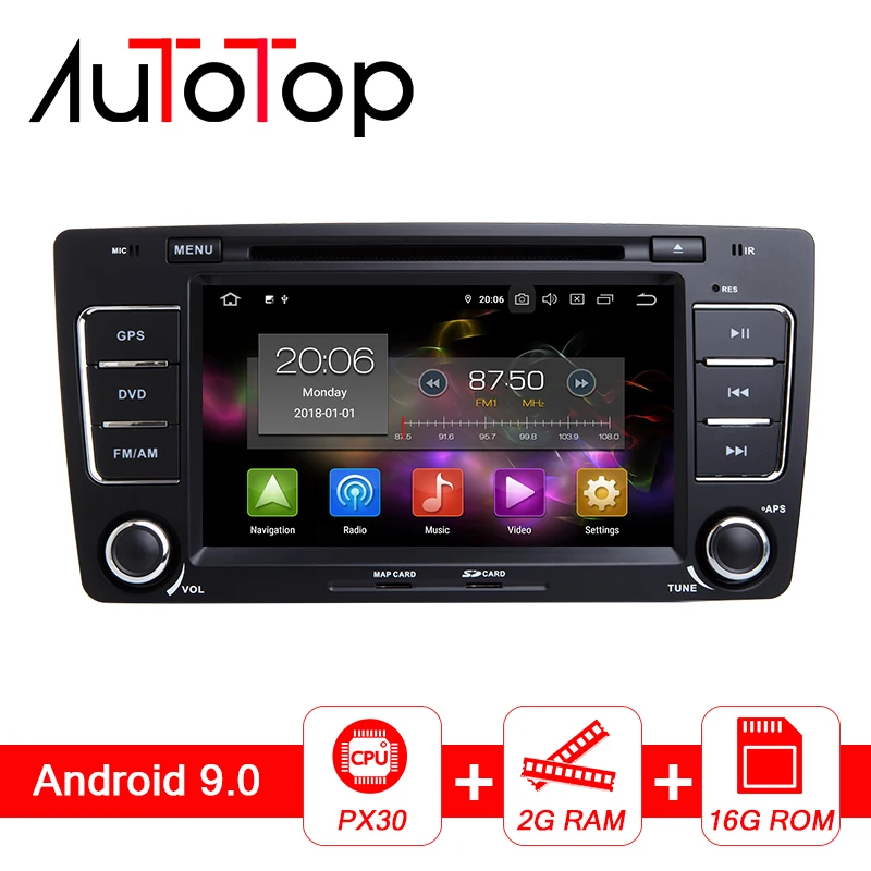 Discount AUTOTOP 7" 2 din android 9.0 Car DVD Player for For SKODA/Octavia 2009-2013 4G Wifi Mirrorlink GPS Radio RDS Bluetooth Canbus 0 Discount AUTOTOP 7" 2 din android 9.0 Car DVD Player for For SKODA/Octavia 2009-2013 4G Wifi Mirrorlink GPS Radio RDS Bluetooth Canbus 0