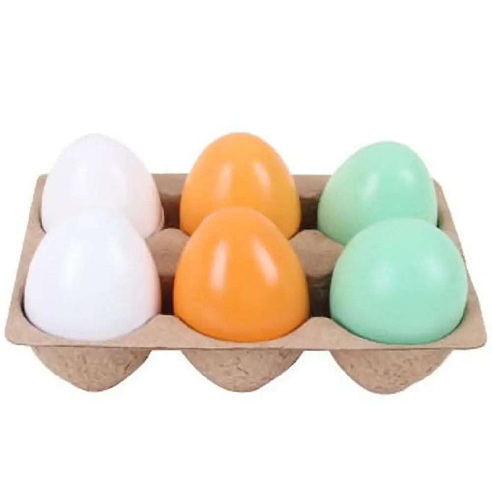 diy innovative simulated color egg duck wooden children play