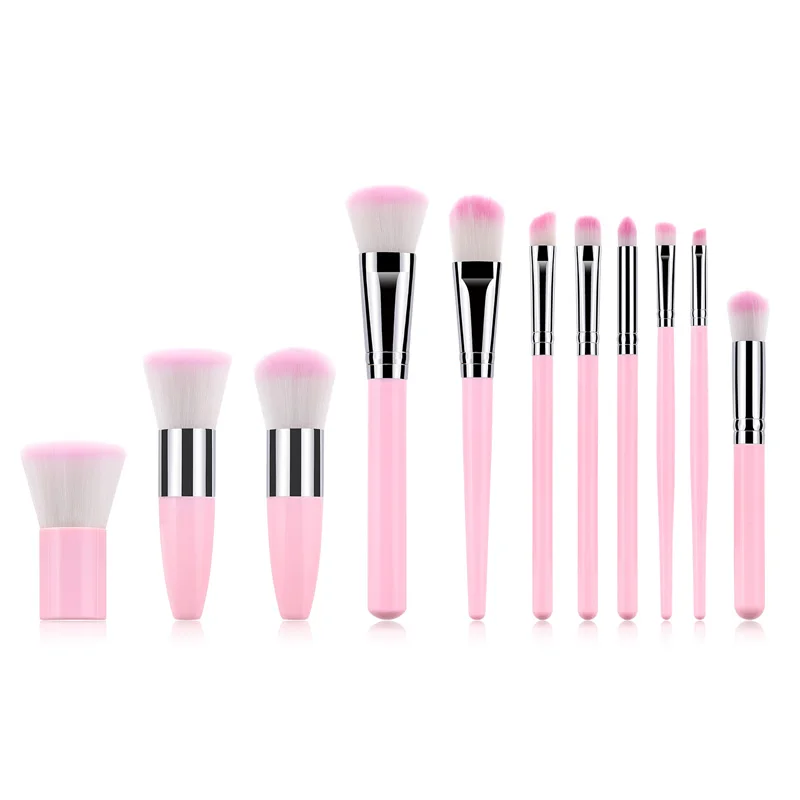 11pcs brush 01 Новое поступление, 11 шт., набор профессиональных кистей для макияжа, косметическая пудра, Тональная основа, тени для век, подводка для глаз, наборы кистей для макияжа, инструмент - Handle Color: 11pcs brush 01