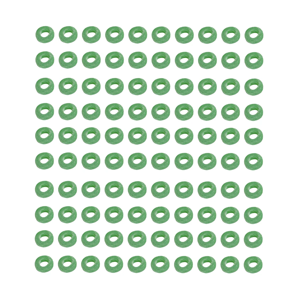 Castrating Bands Elastrator Rings 100Pcs Green Donut Calves Goats Sheep Lamb