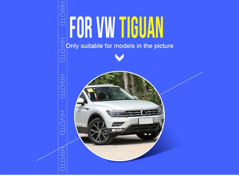 Hivotd для Volkswagen VW Tiguan MK2 переднее заднее крыло брызговик Брызговики автомобильные аксессуары