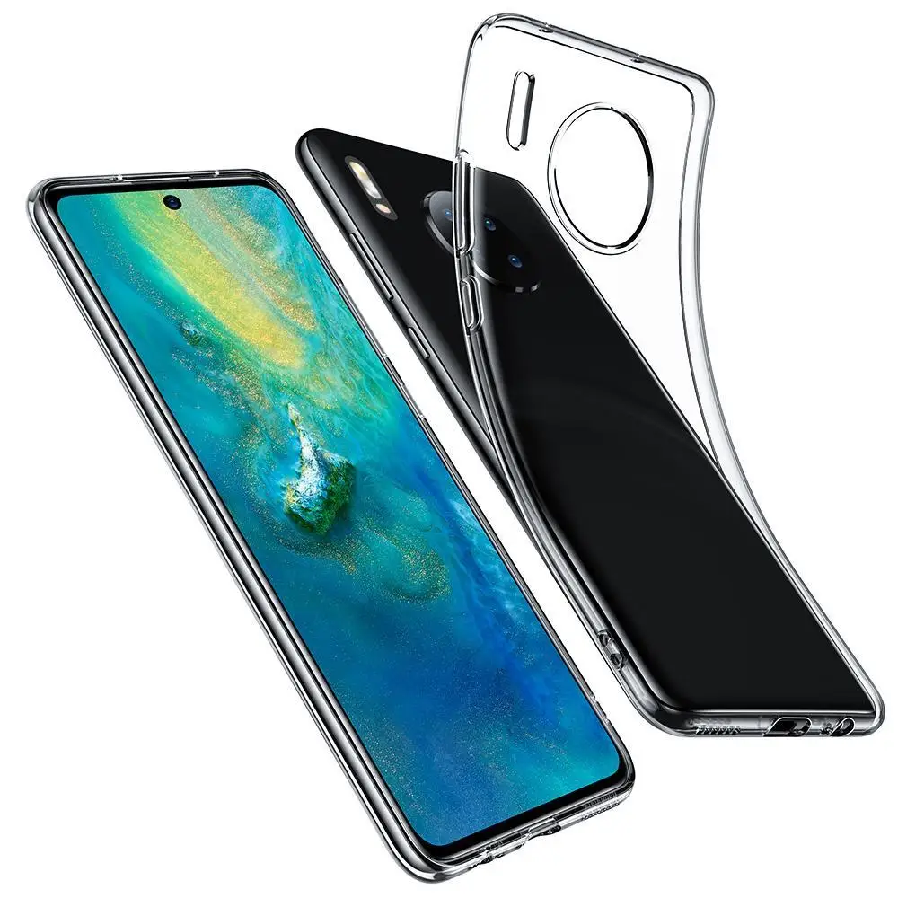 Чехол для Huawei P30 P40 Lite E мягкий силиконовый чехол-накладка чехол телефона Y6P Y7P Pro