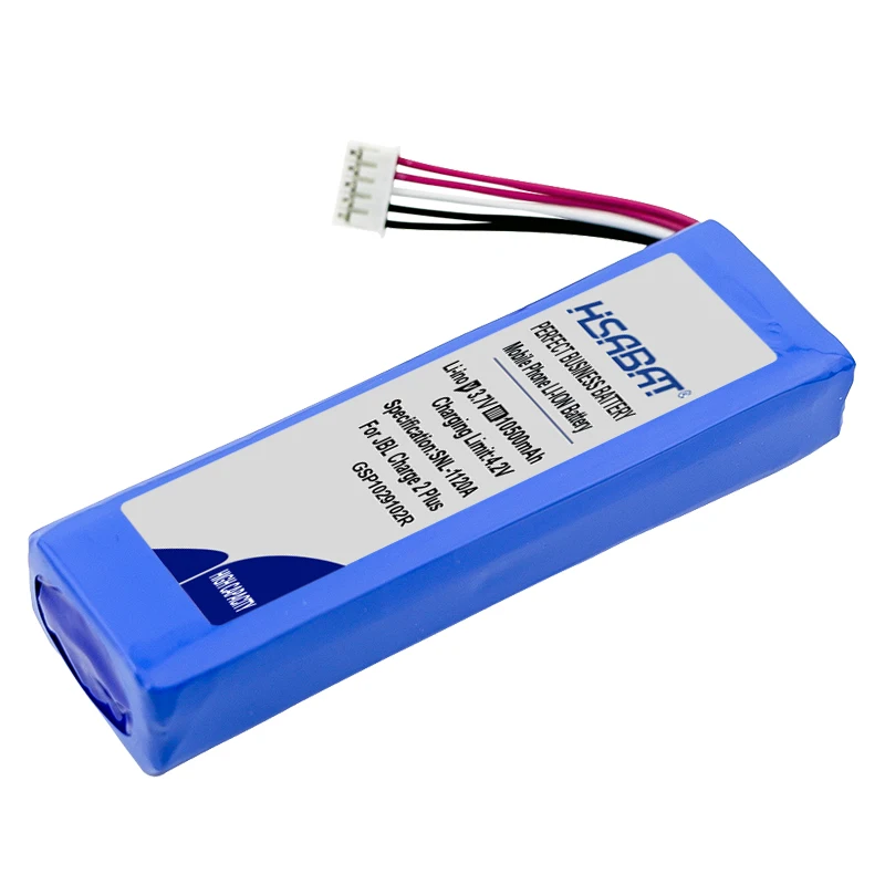 HSABAT 10500 мАч GSP1029102R Аккумулятор для JBL Charge 2 Plus, Charge 2+, charge 3 версия P763098 GSP1029102