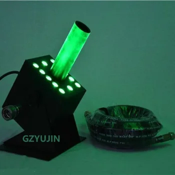 

8pcs/lot LED Co2 Jet Machine DMX RGB Co2 Cannon co2 blaster Jet Cryo with hose