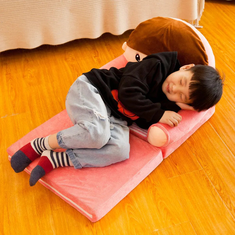 Creative Lazy Kids' Sofa Seat Baby Learn Do Plush Toys Birthday Gift Customizable