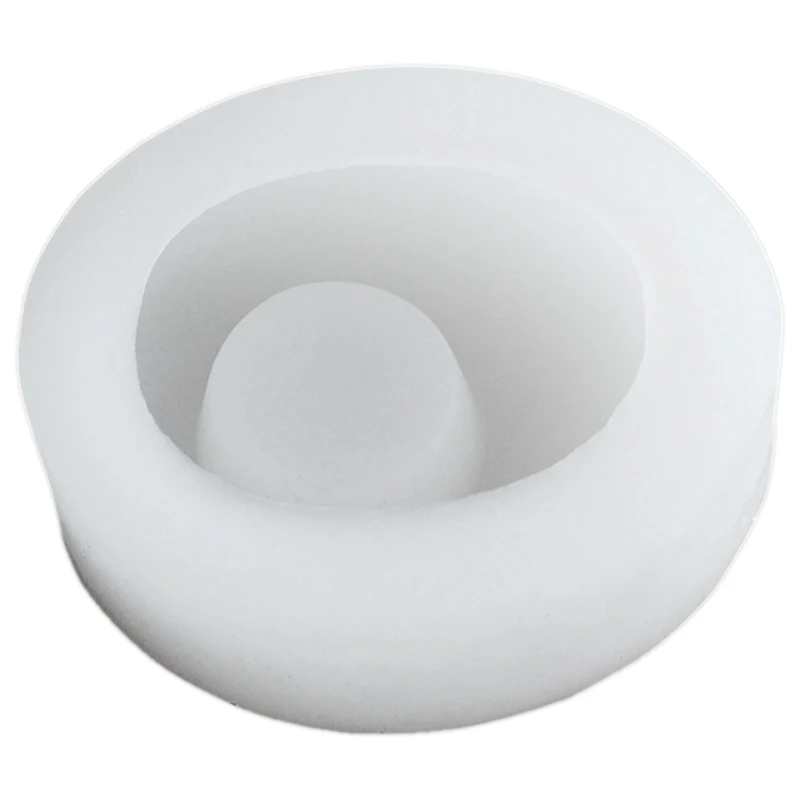

Cobblestone Candlestick Silicone Mold Concrete Flowerpot Mould Handmade Cement Candle Holder Desktop Decoration