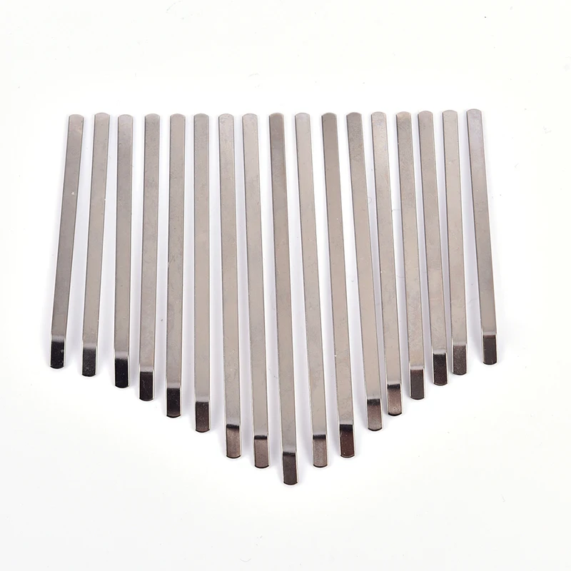 1 комплект, набор с 17 клавишами для Piano Bridge Saddle, набор для калимбы, сделай сам, запасные части - изображение