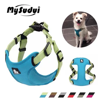 

MySudui Truelove Medium Small Dog Harness Vest Strap Adjustable Reflective Puppy Pitbull Chihuahua Dog Accessories