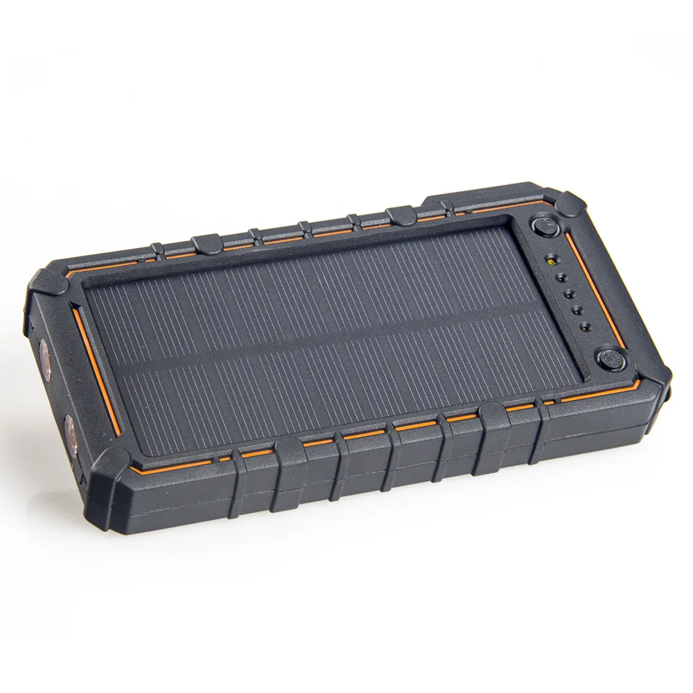 15000 mAh Солнечный аккумулятор 2.1A Быстрая зарядка светодиодный портативный зарядный внешний аккумулятор для Xiaomi samsung Iphone