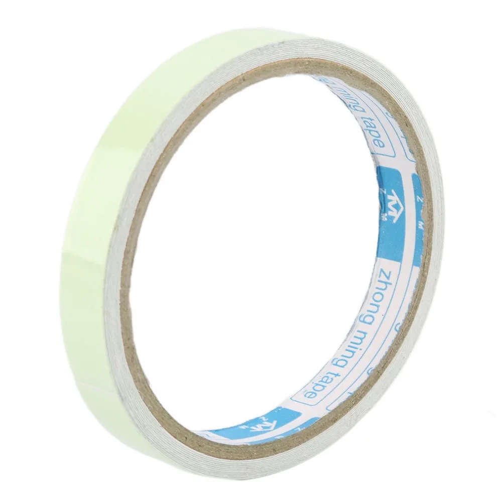 3M 12mm Luminous Tape Self-adhesive Warning Tape Night Vision Glow In Dark Safety Security Home Decoration Luminous Tapes