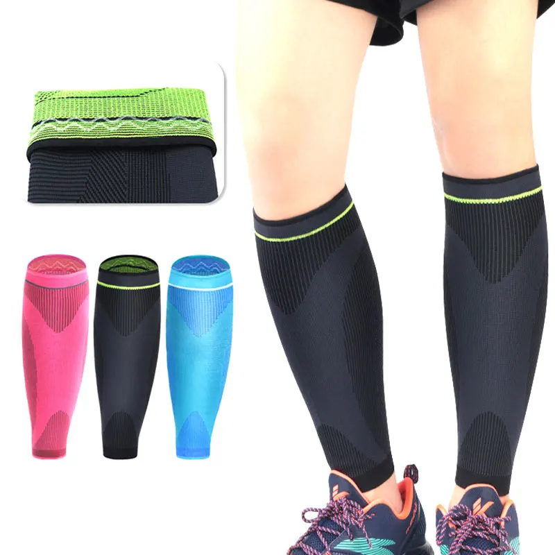 Sport Running Legwarmers Compression Calf Sleeves Leg Sock Runners