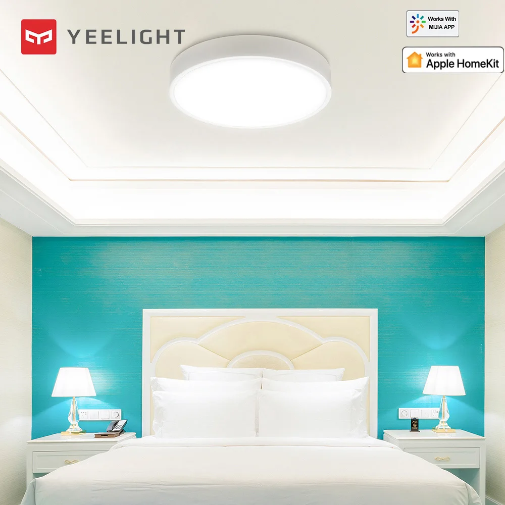 

YLXD41YL 320mm Smart LED Ceiling Light Support HomeKit Siri Adjustable Brightness Voice Control Remote Control Ceiling Lamp