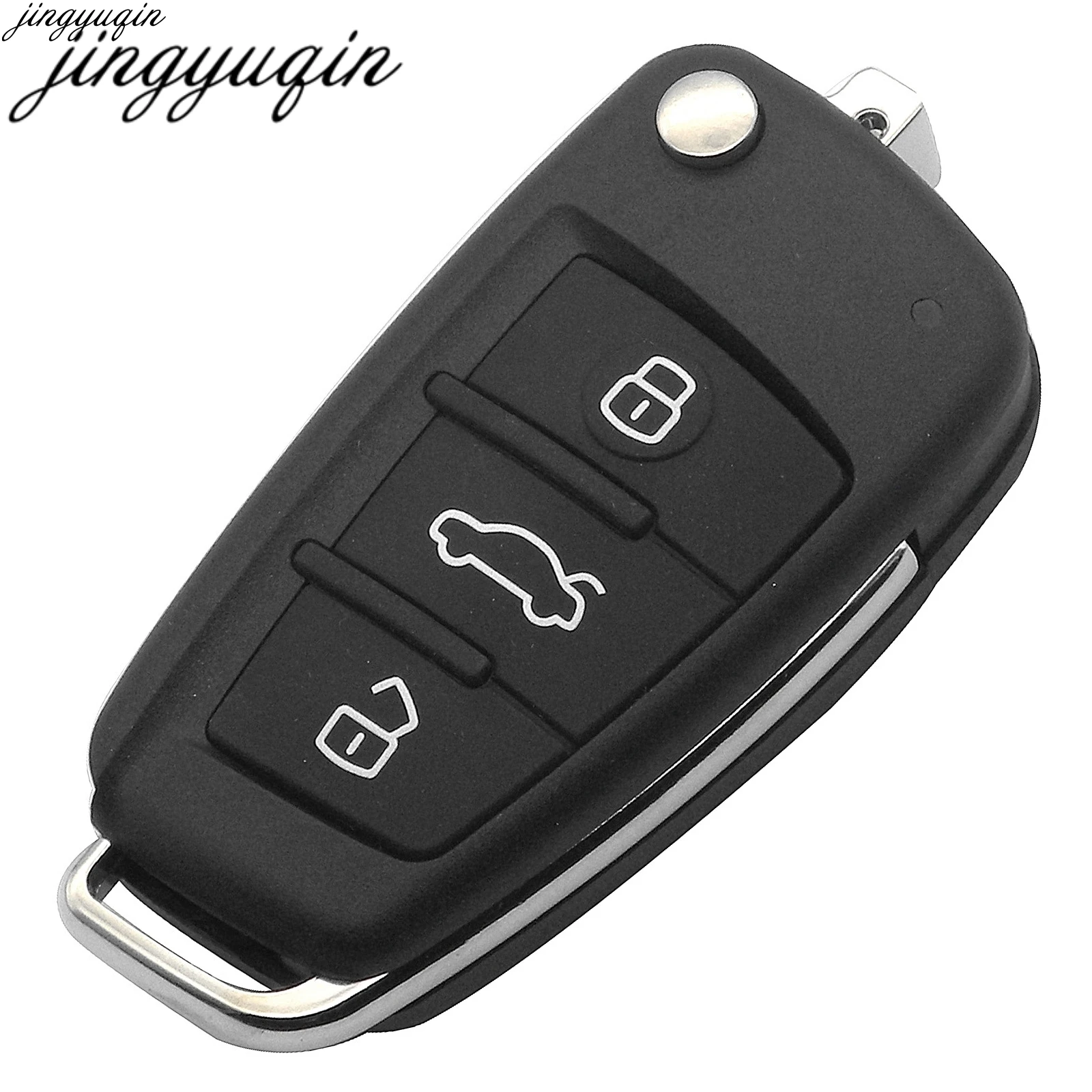 jingyuqin 3 Button Folding Remote Flip Car Key For Audi for KD900 KD900+ URG200 KD-X2 Mini KD Master | Автомобили и мотоциклы